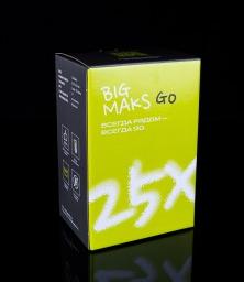 Уголь для кальяна Big Maks GO 1кг 25мм