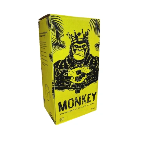 Уголь для кальяна Monkey 1кг 22мм