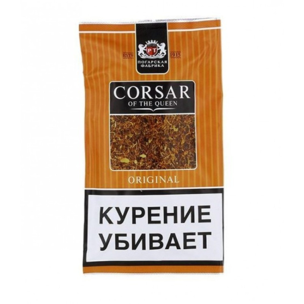 Табак курительный тонкорезаный (сигаретный) "CORSAR OF THE QUEEN"  35г